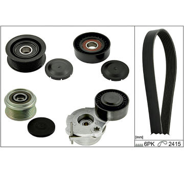 Ozubený klinový remeň - Sada HEPU 20-1888