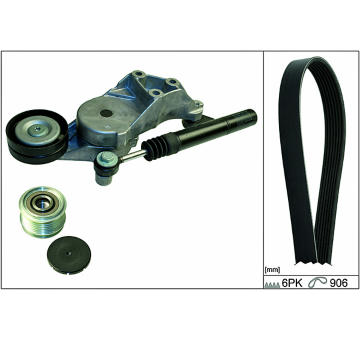 Ozubený klinový remeň - Sada HEPU 20-1893