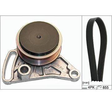 Ozubený klinový remeň - Sada HEPU 20-1898