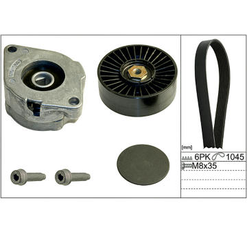 Ozubený klinový remeň - Sada HEPU 20-1901