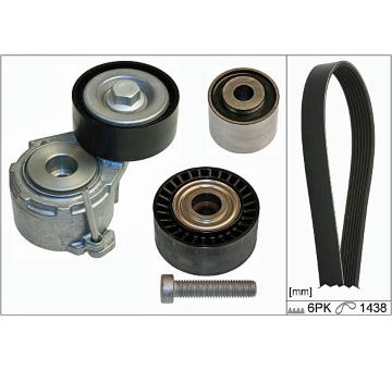 Ozubený klinový remeň - Sada HEPU 20-1905