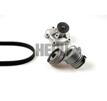 Vodní pumpa + klinový żebrový řemen HEPU PK03720