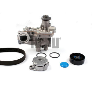 Vodní pumpa + klinový żebrový řemen HEPU PK051311