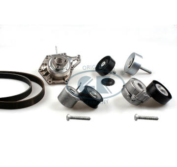 Vodní pumpa + klinový żebrový řemen GK K980287A