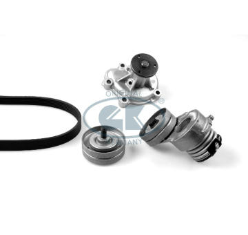 Vodní pumpa + klinový żebrový řemen GK K980753D