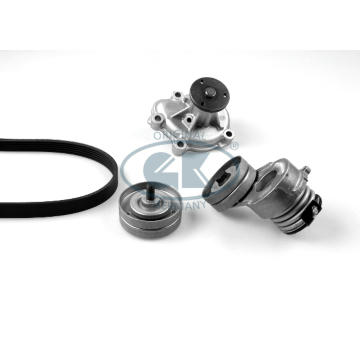 Vodní pumpa + klinový żebrový řemen GK K980779B