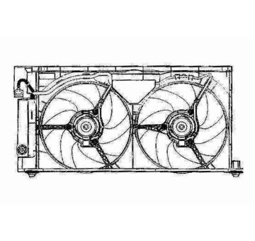 Ventilátor chladenia motora VEMO V22-01-1761