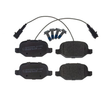 Sada brzdových destiček, kotoučová brzda DENCKERMANN B111606