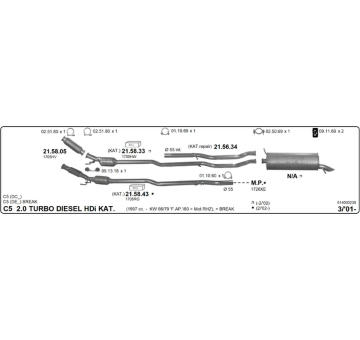 Výfukový systém IMASAF 514000238