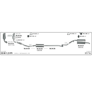 Výfukový systém IMASAF 514000274