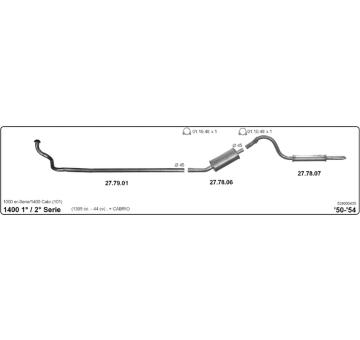 Výfukový systém IMASAF 524000435
