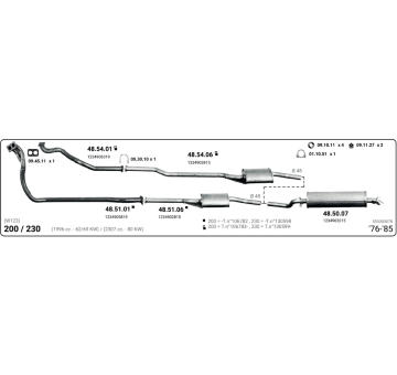 Výfukový systém IMASAF 553000078