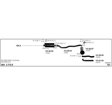Výfukový systém IMASAF 586000046