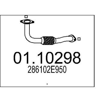 Výfuková trubka MTS 01.10298