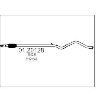 Výfuková trubka MTS 01.20128
