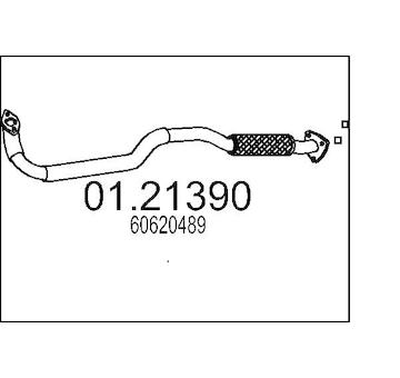 Výfuková trubka MTS 01.21390