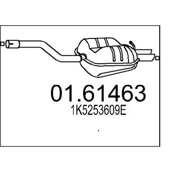 Zadni tlumic vyfuku MTS 01.61463