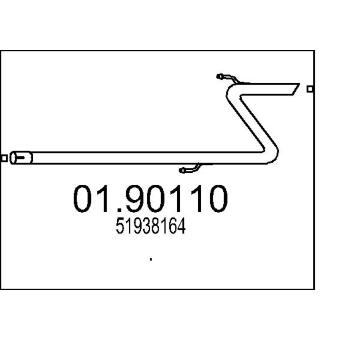 Zadní tlumič výfuku MTS 01.90110