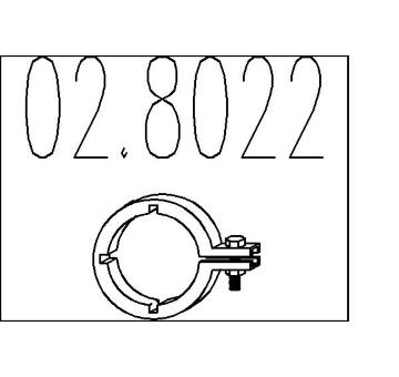 Spojovací trubky, výfukový systém MTS 02.8022