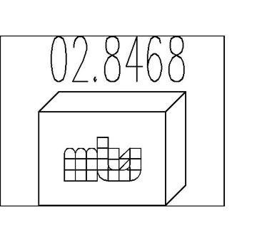 Montazni sada, tlumic vyfuku MTS 02.8468