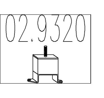 Zarazka, tlumic vyfuku MTS 02.9320