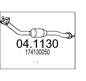 Katalyzátor MTS 04.1130