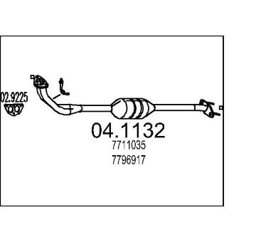 Katalyzátor MTS 04.1132