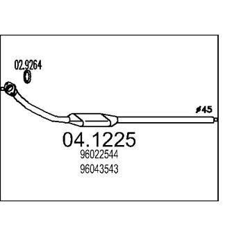 Katalyzátor MTS 04.1225
