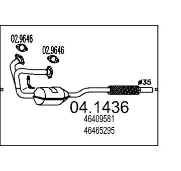 Katalyzátor MTS 04.1436