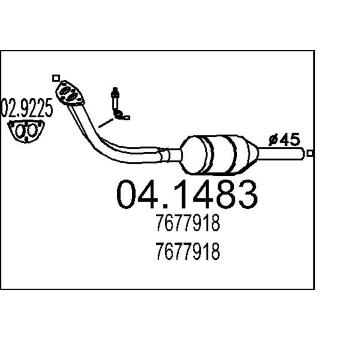 Katalyzátor MTS 04.1483
