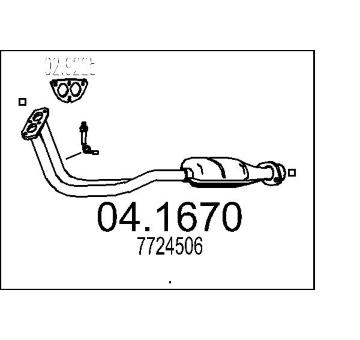 Katalyzátor MTS 04.1670