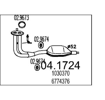 Katalyzátor MTS 04.1724