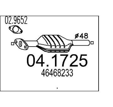 Katalyzátor MTS 04.1725