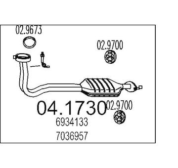 Katalyzátor MTS 04.1730