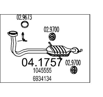 Katalyzátor MTS 04.1757