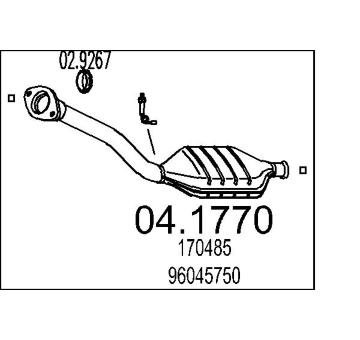 Katalyzátor MTS 04.1770