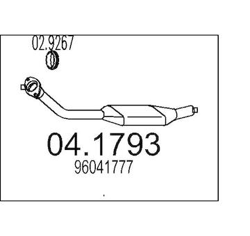 Katalyzátor MTS 04.1793