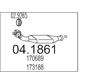 Katalyzátor MTS 04.1861