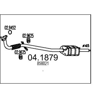 Katalyzátor MTS 04.1879