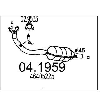Katalyzátor MTS 04.1959