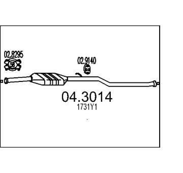 Katalyzátor MTS 04.3014