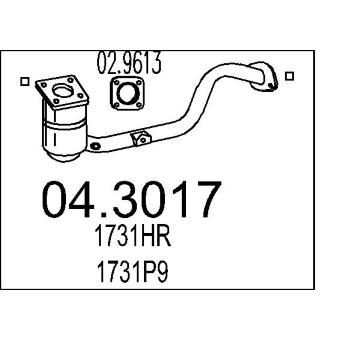 Katalyzátor MTS 04.3017