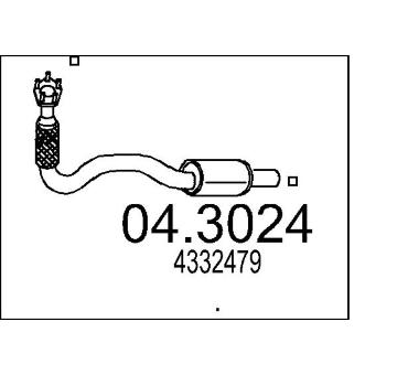 Katalyzátor MTS 04.3024
