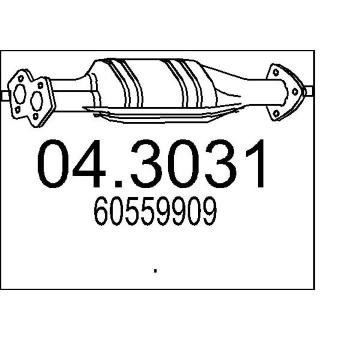 Katalyzátor MTS 04.3031