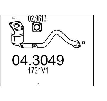 Katalyzátor MTS 04.3049