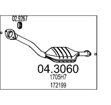 Katalyzátor MTS 04.3060