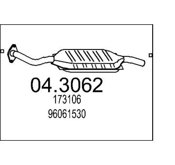 Katalyzátor MTS 04.3062