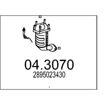 Katalyzátor MTS 04.3070