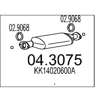 Katalyzátor MTS 04.3075