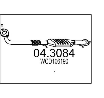 Katalyzátor MTS 04.3084